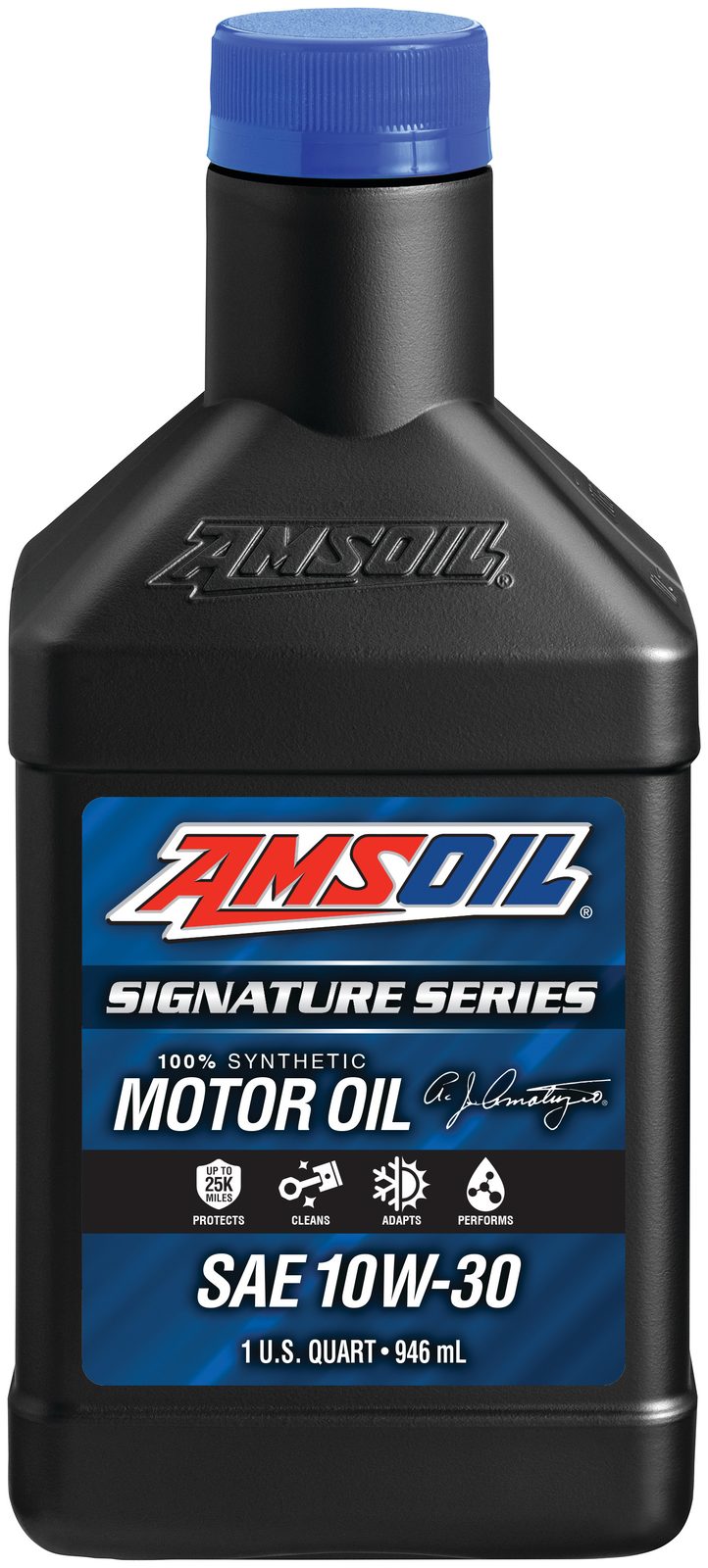 AMSOIL Signature Series 10W-30 Synthetic Motor Oil Quart