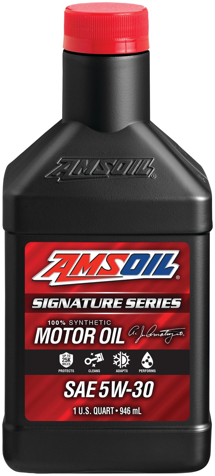AMSOIL Signature Series 5W-30 Synthetic Motor Oil Quart